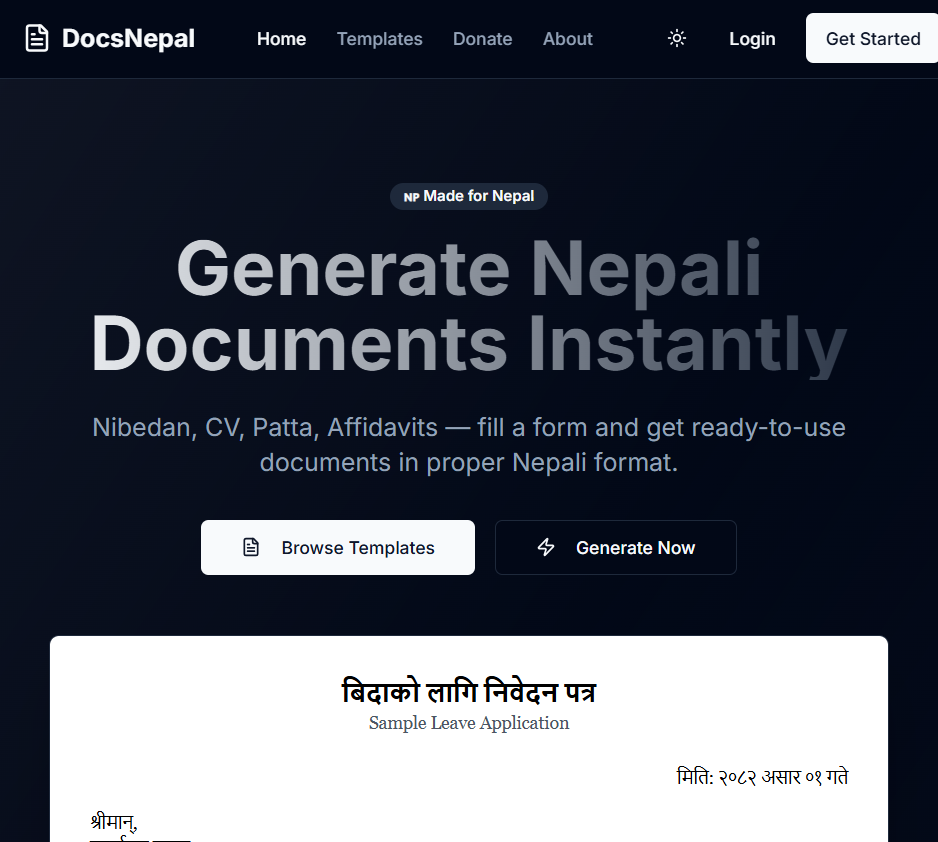 DocsNepal